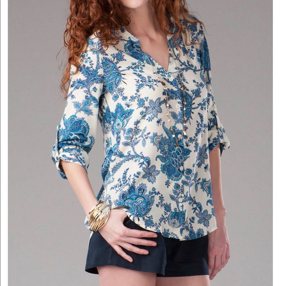 Wyngate Paisley Blouse